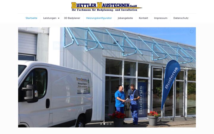 Képernyőkép: buettler-haustechnik.de