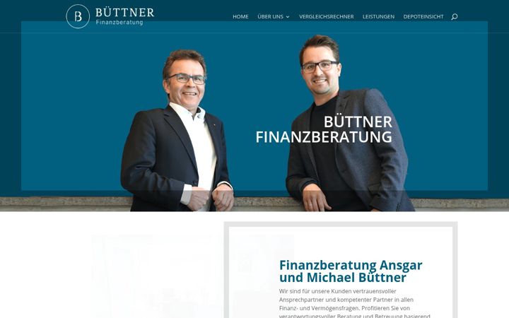 Screenshot of buettner-finanzberatung.de
