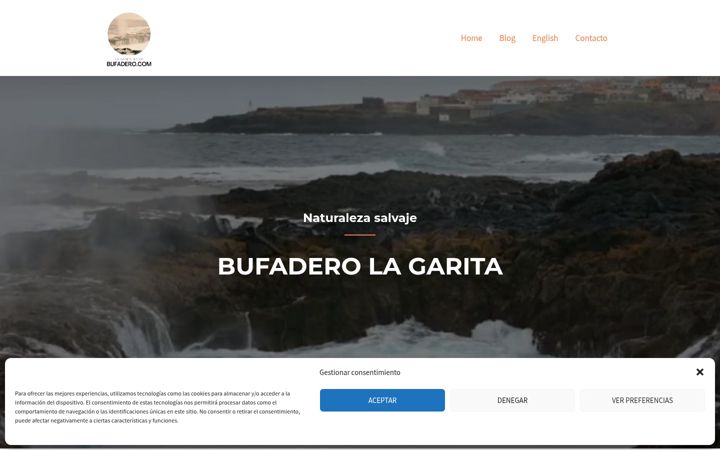 Screenshot of bufadero.com