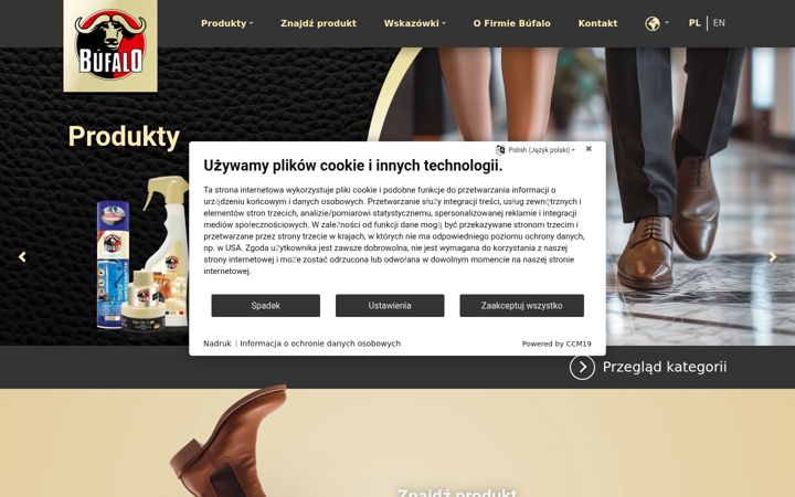 Screenshot of bufalo.pl
