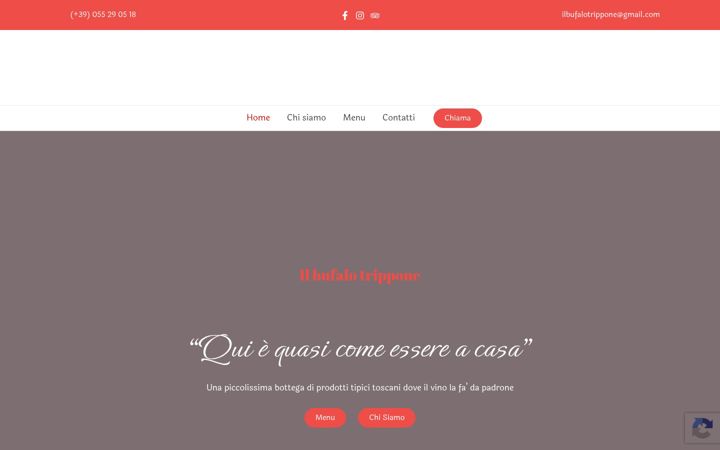 Screenshot of bufalotrippone.it