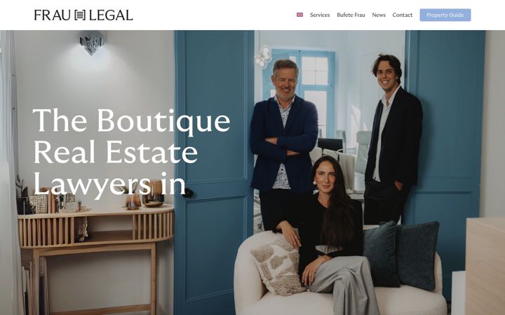 Screenshot of bufetefrau.com