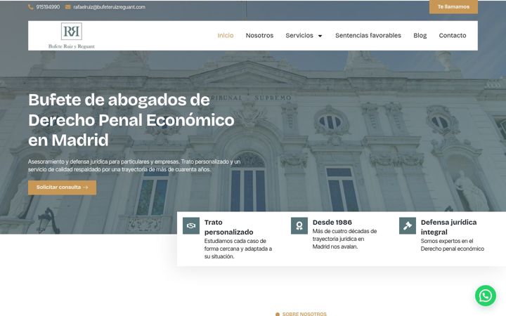 Screenshot of bufeteruizyreguant.es