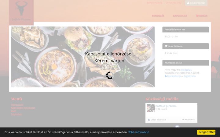 Screenshot of buffaloharkany.hu