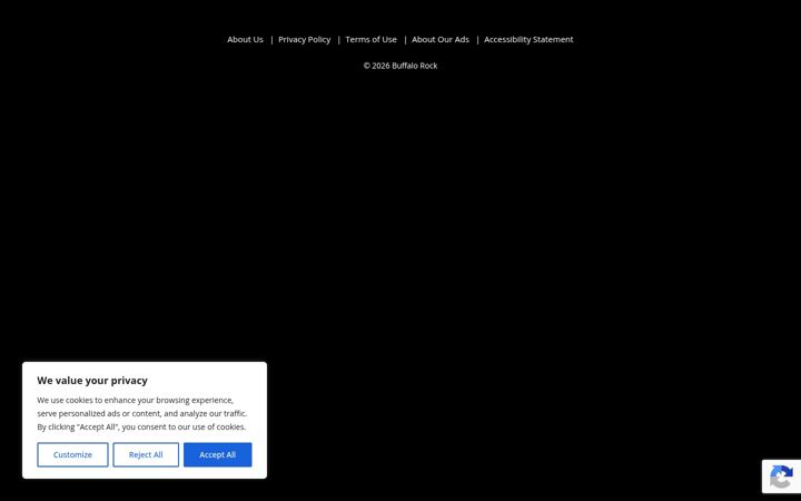 Screenshot of buffalorockpromos.com