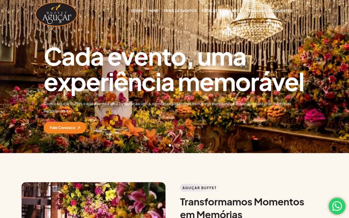 Screenshot von buffetagucar.com.br