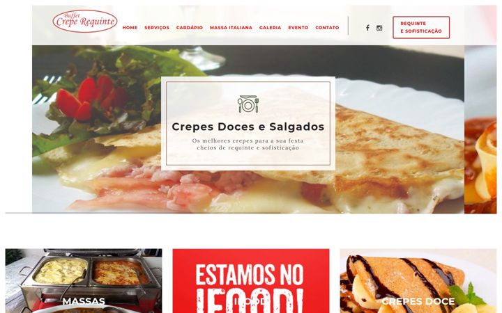 Екранна снимка на buffetcrepesrequinte.com.br