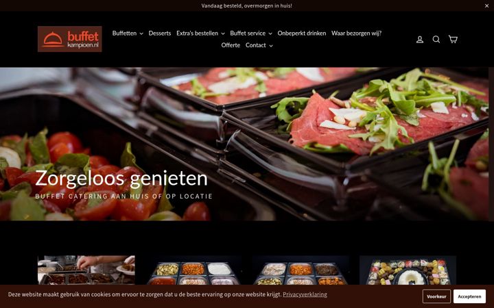 Zrzut ekranu buffetkampioen.nl