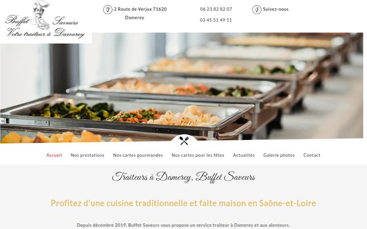 Screenshot von buffetsaveurs.fr