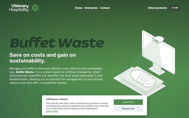 Screenshot of buffetwaste.com