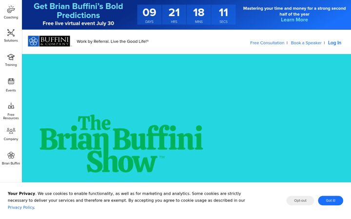Screenshot of buffiniandcompany.com