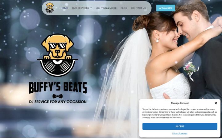 Screenshot of buffysbeats.com