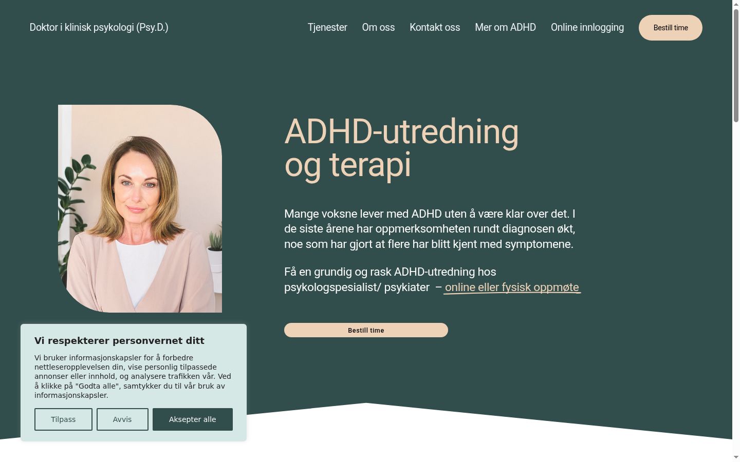 Screenshot tal-banner tal-kunsens muri qabel kwalunkwe interazzjoni