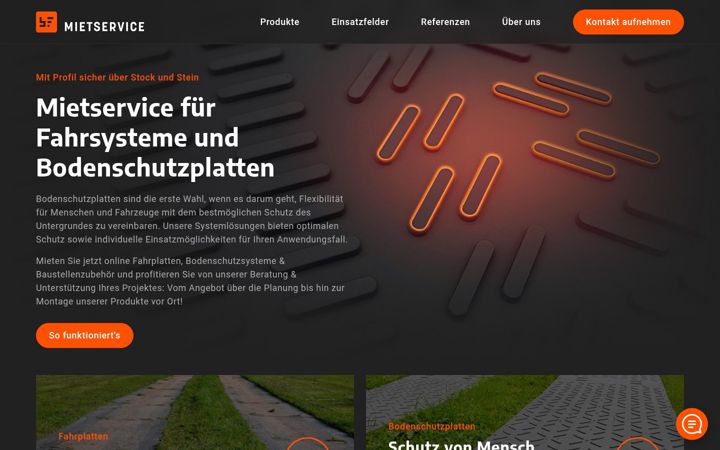 Zrzut ekranu bufmietservice.de