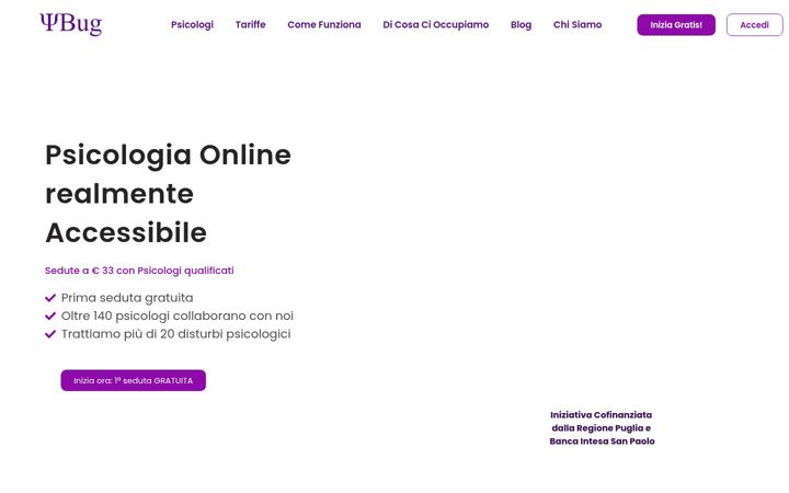 Screenshot of bug-app.com