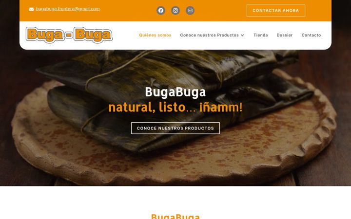 Skärmbild av buga-buga.es