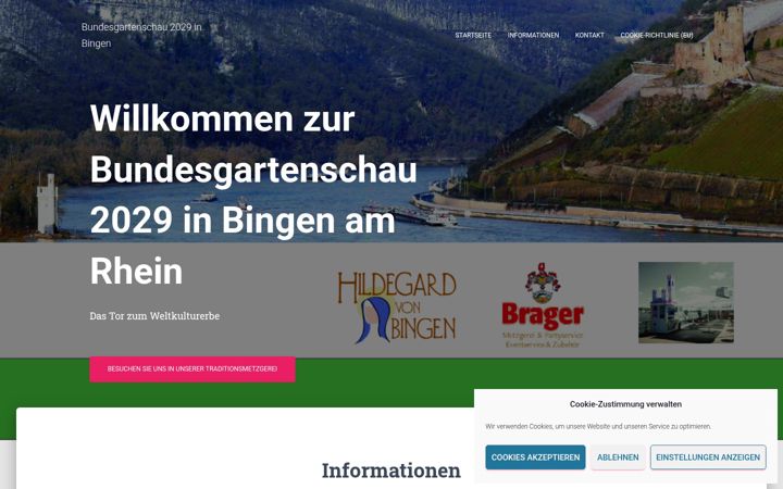 Screenshot of buga2029-bingen.de
