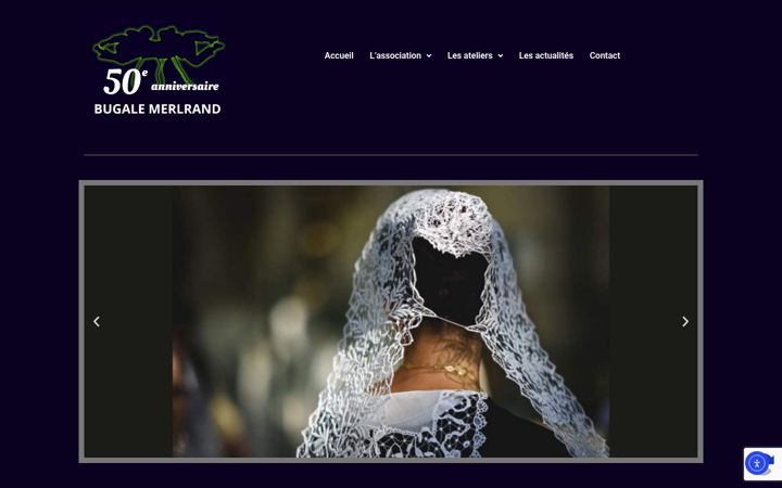 Screenshot of bugale-melrand.org