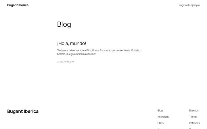 Screenshot of bugantiberica.es