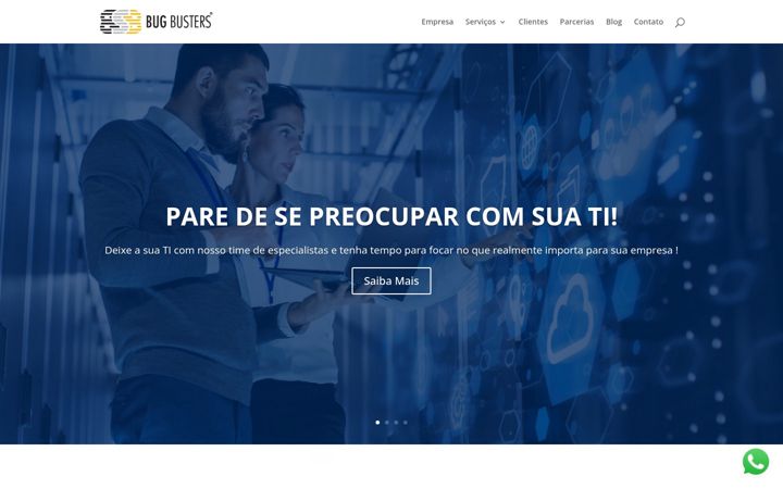 Screenshot von bugbusters.com.br