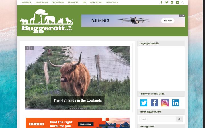 Screenshot of buggeroff.com