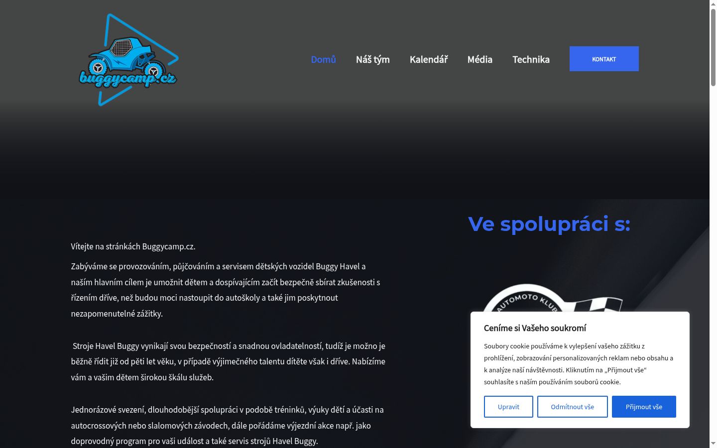 Capture d'écran de la bannière de consentement affichée avant toute interaction