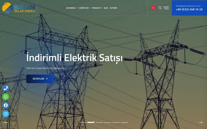 Ekrānuzņēmums no buglemsolarenerji.com.tr