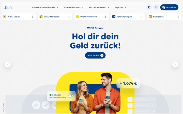 Skjermbilde av buhl-data.com