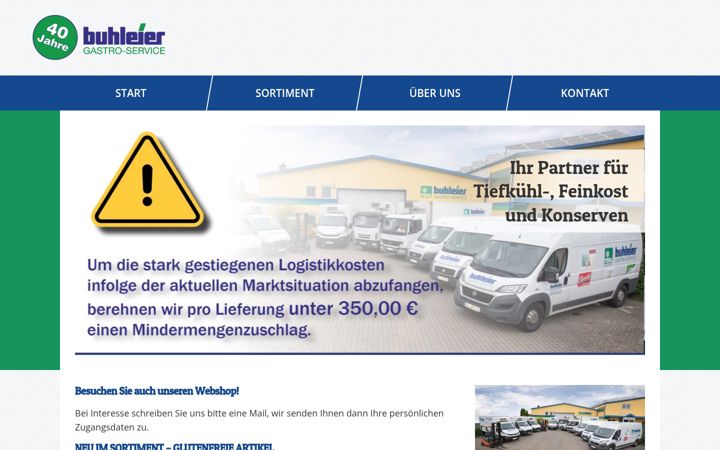 Screenshot of buhleier.de