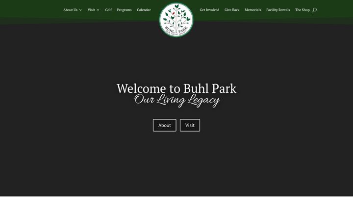 Kuvakaappaus sivustosta buhlpark.org