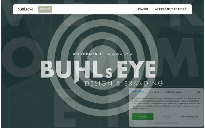 Screenshot of buhlseye.dk