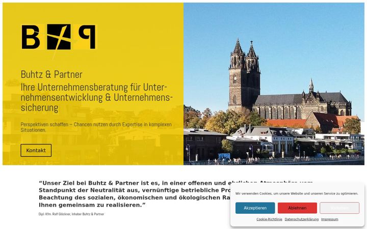 Screenshot von buhtz-partner.de