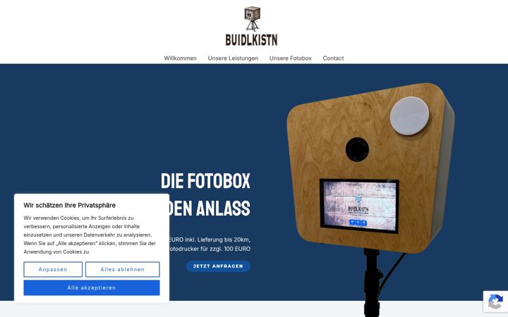 Screenshot of buidlkistn.fun