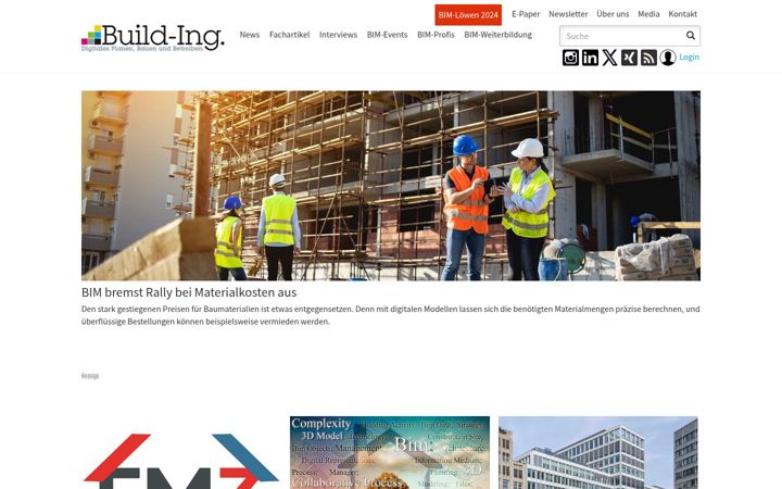 Screenshot of build-ing.de