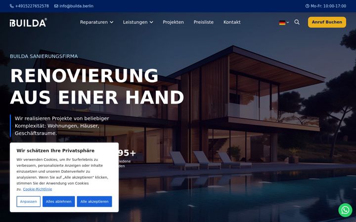 Screenshot of builda.berlin