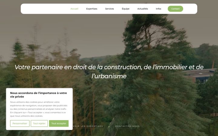 Screenshot of buildandlaw.com