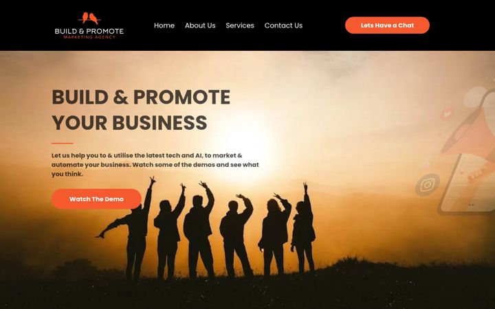 Screenshot of buildandpromote.com