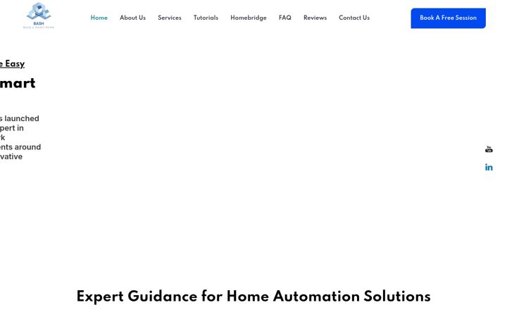 Captura de pantalla de buildasmarthome.org