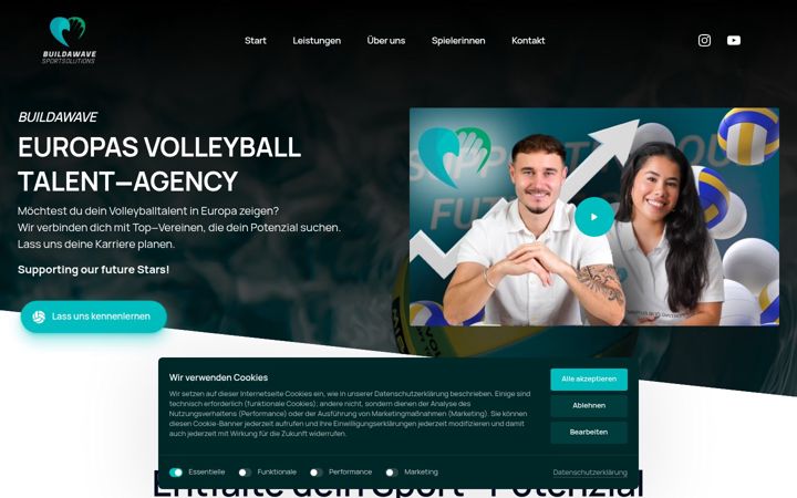 Screenshot of buildawave.de