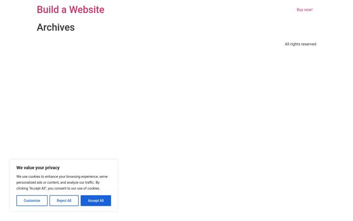 Screenshot of buildawebsite.co.uk