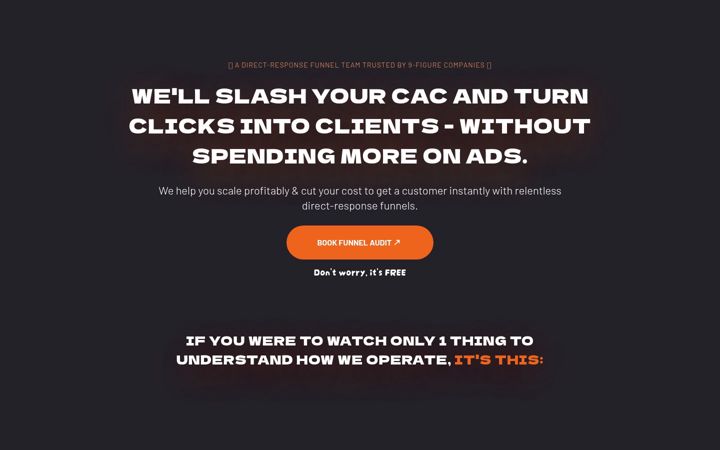 Skærmbillede af buildbetterfunnels.io