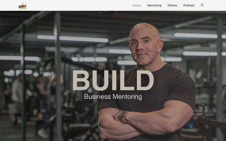 Screenshot of buildcoaching.co.uk