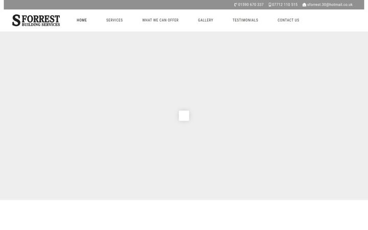 Screenshot of builderslymington.co.uk