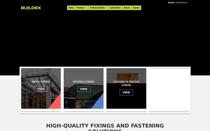Screenshot of buildex.com.au