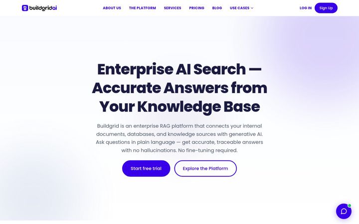 Screenshot of buildgrid.ai