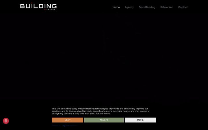 Screenshot von building-factory.de