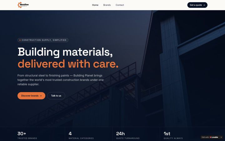 Screenshot of building-planet.pl