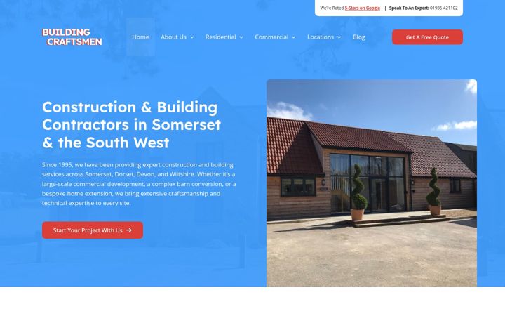 Screenshot of buildingcraftsmen.co.uk