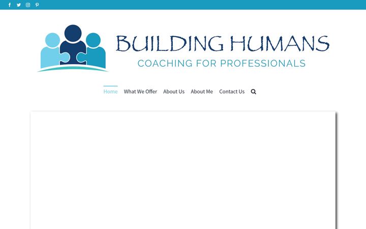 Screenshot of buildinghumans.co.uk