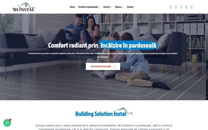 Screenshot of buildingsolutioninstal.ro